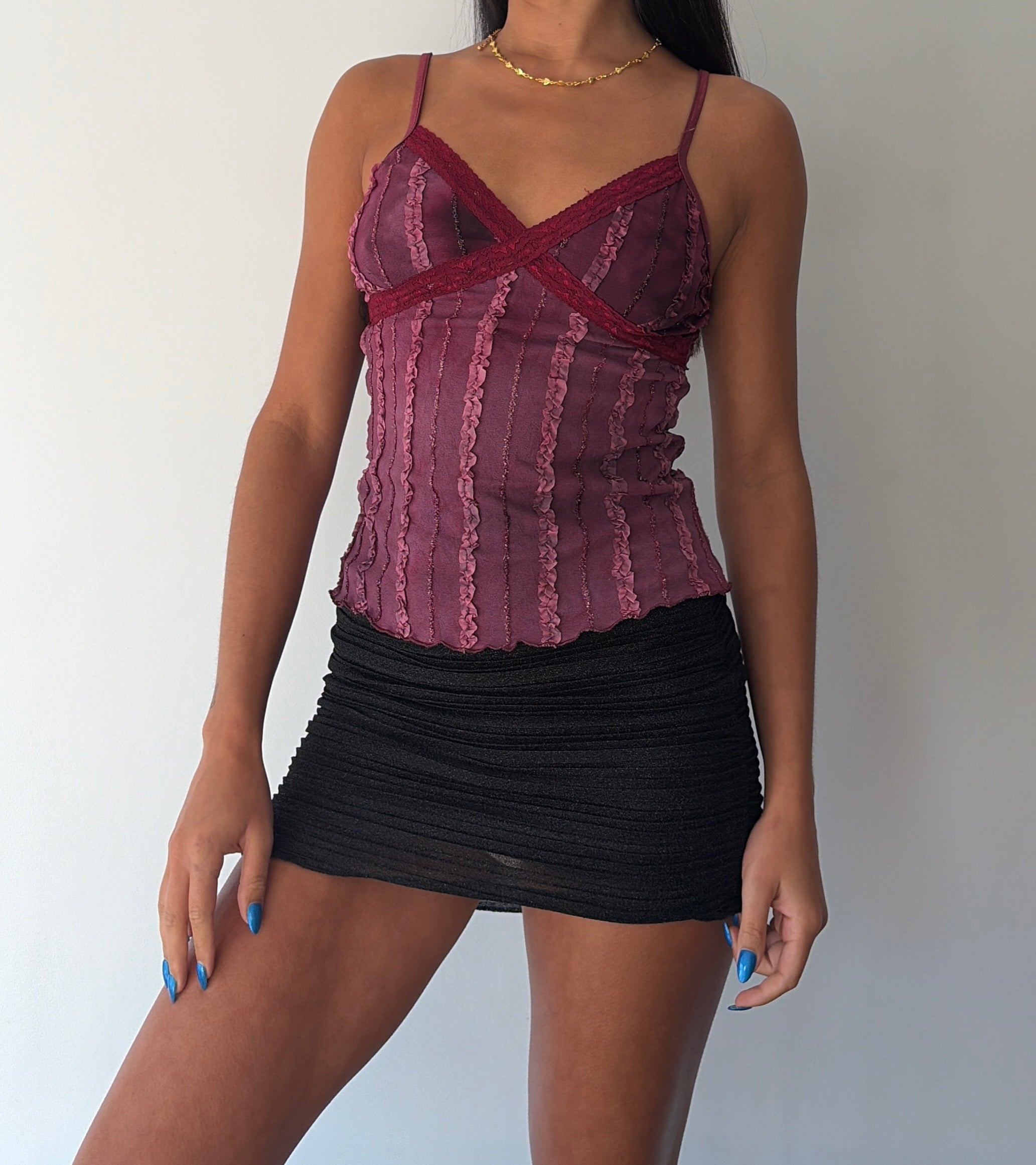 Pink and Purple Fairycore Cami