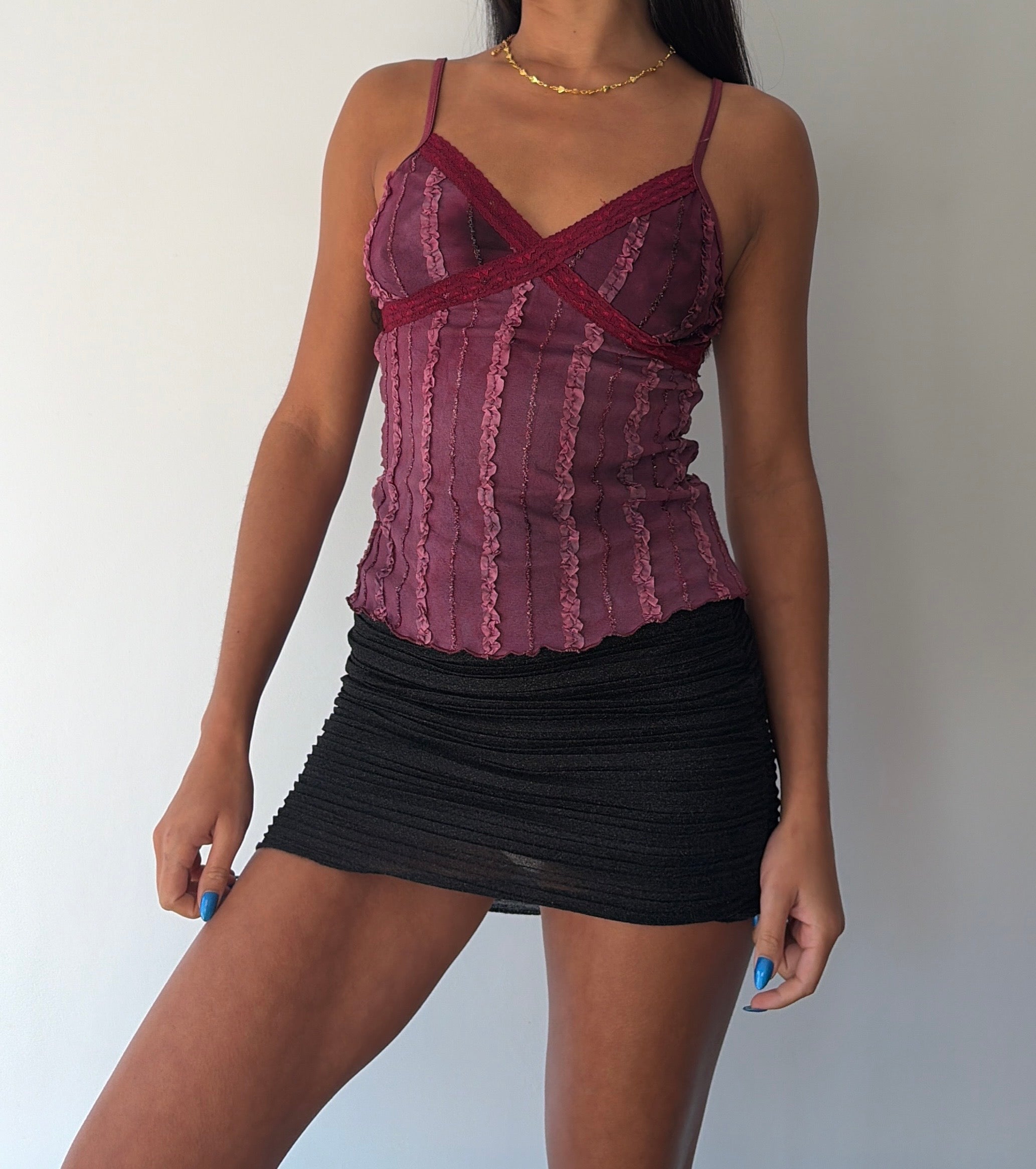 Pink and Purple Fairycore Cami