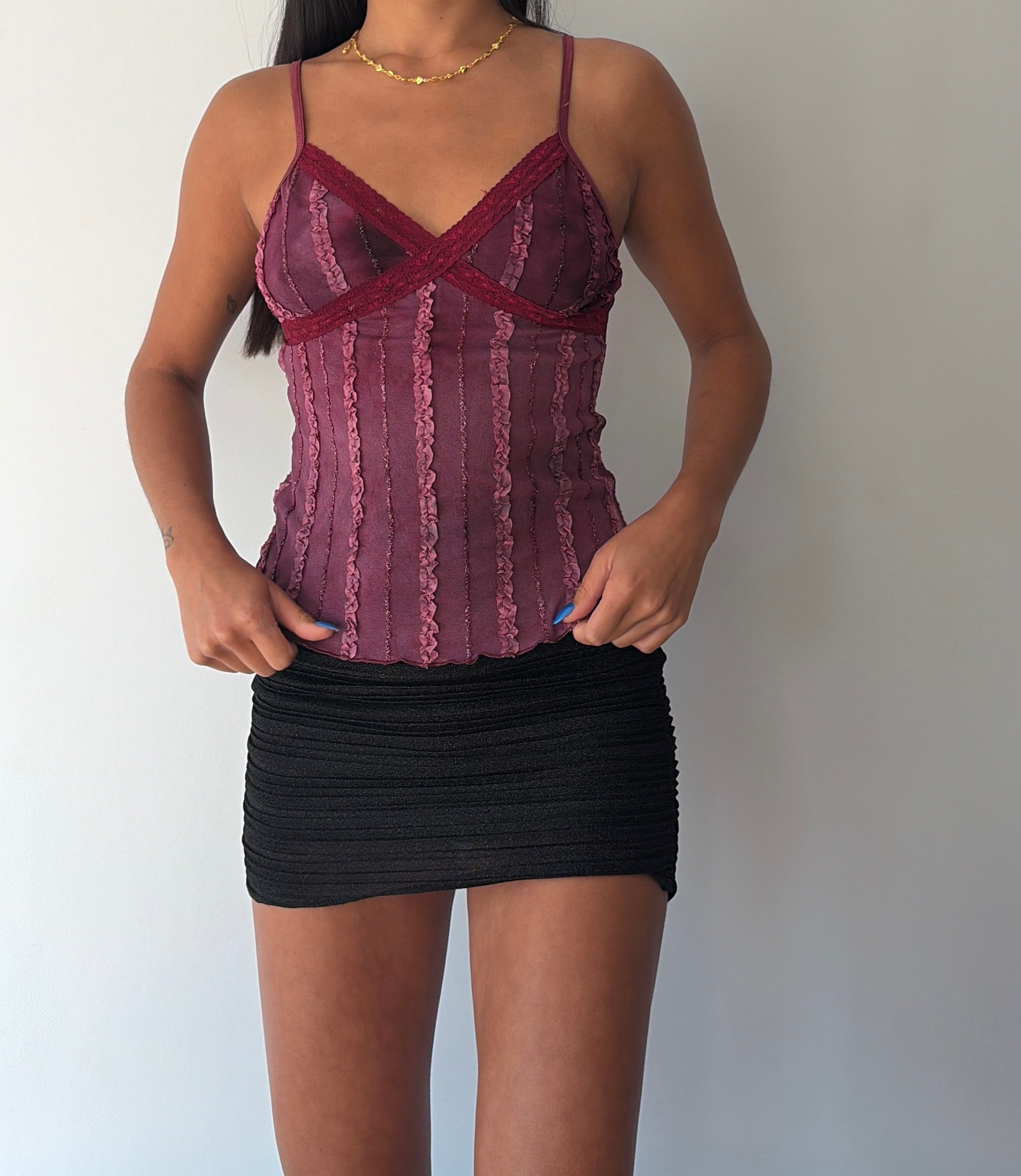Pink and Purple Fairycore Cami
